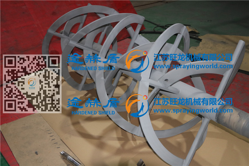 磷酸鐵鋰正極材料用螺帶噴涂碳化鎢耐磨隔離涂層(螺帶噴涂耐磨涂層)